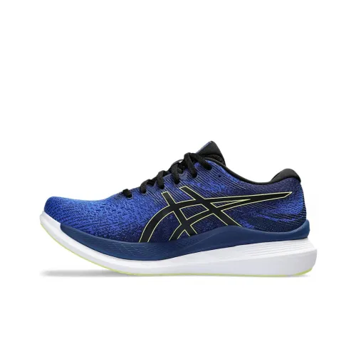 Asics Glideride 3 Low Топ Беговые кроссовки Мужской Синий Черный