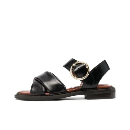 See By Chloe One Ремень Сандалии Женские Черные