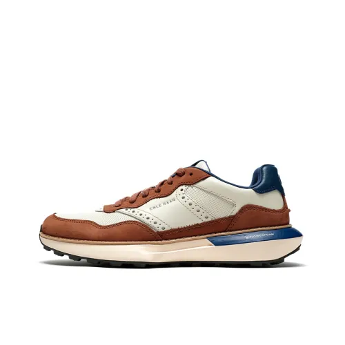 COLE HAAN Повседневный Низкий Топ Белый Коричневый Мужской
