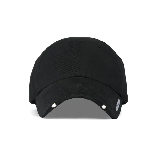 Balenciaga Хлопок Бейсболки Мужские Черные