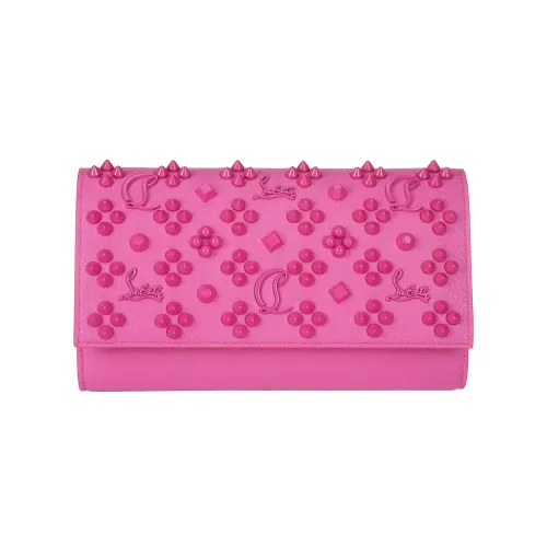 CL Телячья кожа Сумка через плечо Кошелек Женский Фуксия