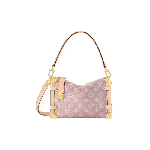 LOUIS VUITTON SIDE TRUNK Покрытие Холст Сумка через плечо Сумка Обычная Женская