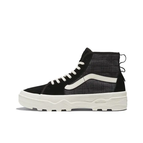 Vans SK8 High Топ Скейтборд Кроссовки Унисекс Черный