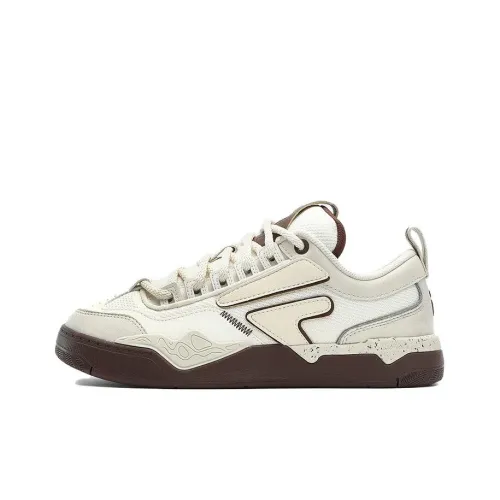 FILA FUSION Nollie Low Топ Кроссовки для скейтбординга Женские Белые