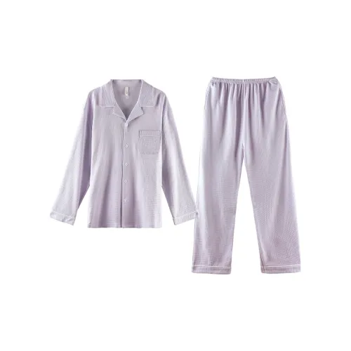 Q'NIANMA Далекая гора Фиолетовый Мужской Пижамные комплекты