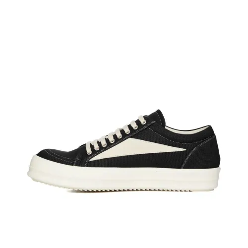 Rick Owens DRKSHDW Скейтборд Кроссовки Низкие Черные Мужские