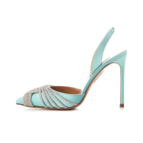 AQUAZZURA One Ремешок Сандалии Женские Небесно-Синий