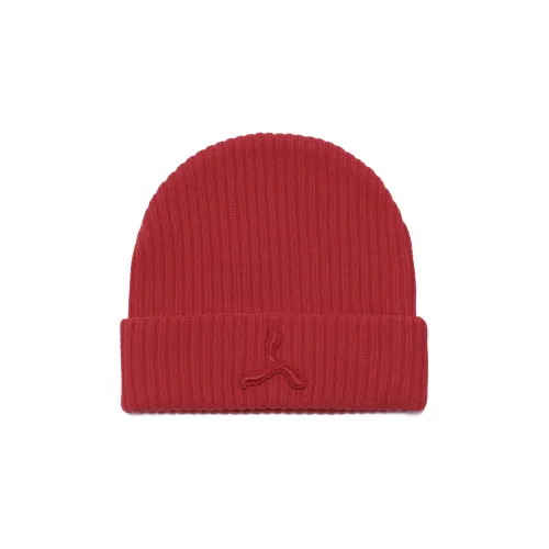 LI NING 1990 Полиэстер Шапка-бини Красная Унисекс