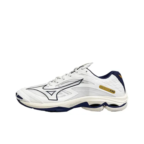 Кроссовки для волейбола Mizuno Wave Lightning Z7, низкий топ, белые, унисекс