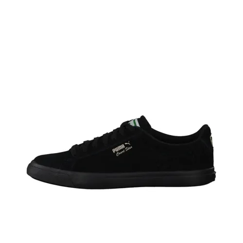 PUMA Court Star TRAINERS Vulc Suede Низкий Топ Скейтбординг Кроссовки Мужские Черные