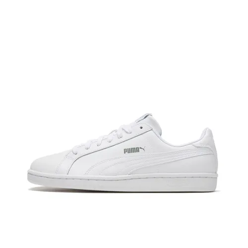 PUMA Suede Series Платформа Животные Низкие Кроссовки для скейтбординга Унисекс Белый