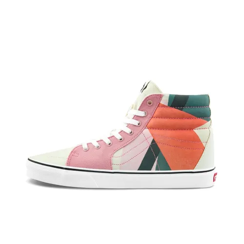 MoMA x VANS SK8 Liubov Popova Современное искусство Музей Коллаборация Высокие топы Скейтбординг Унисекс Многоцветный Пэчворк