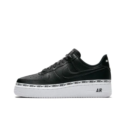 Nike Air FORCE 1 07 SE Non Slip Легкий Низкий Топ Скейтбординг Кроссовки Женские Черные