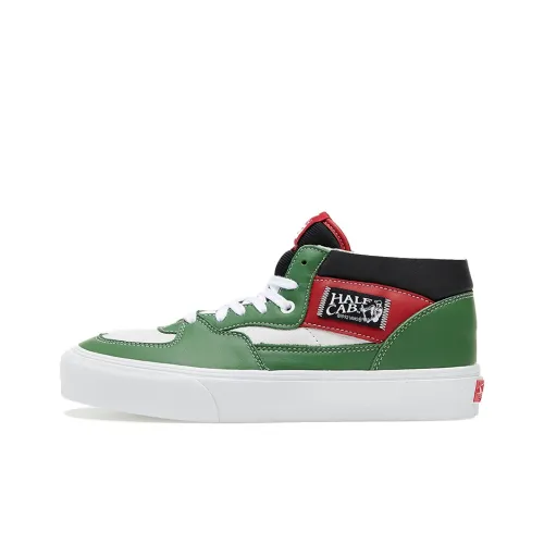 VANS Vault Аbrasion Resistant Lightweight And Breathable MID Скейтборд Кроссовки Унисекс Green