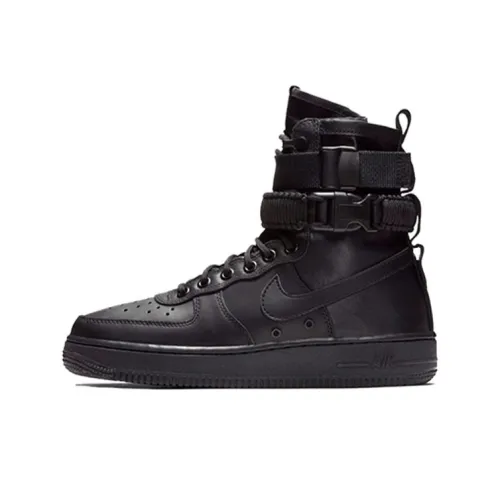 Nike Air FORCE 1 Скейтборд Кроссовки Высокие Женские