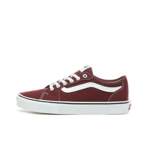 Vans Filmore Decon Canvas Low Top Скейтборд Кроссовки Женские Red