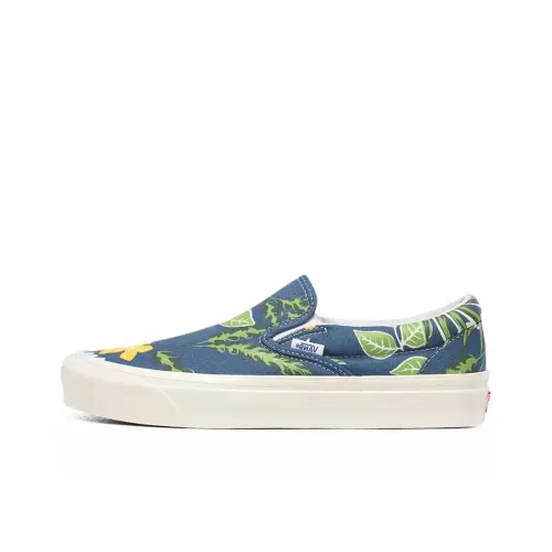 VANS Slip-on Low Top Скейтборд Кроссовки Unisex Blue