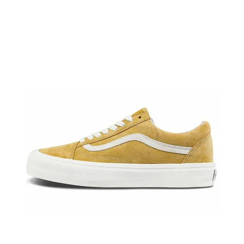 Vans Old Skool Collection Vr3 LX Low Топ Скейтборд Кроссовки Унисекс Желтый Белый