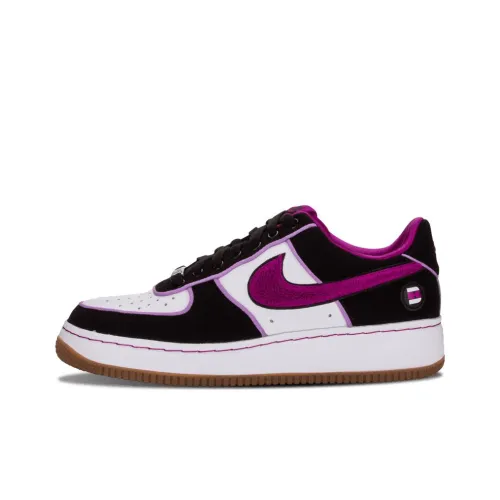 Nike Air Force 1 5 Boroughs Pack Brooklyn Low Skateboard Shoes Men's Black White Purple