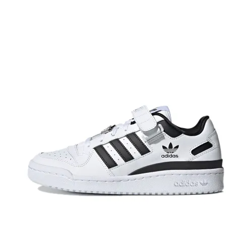 Adidas Originals FORUM Low Топ Скейтборд Кроссовки Женские Белые Черные