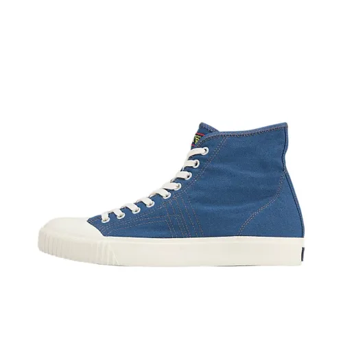 Onitsuka Tiger OK Баскетбол MT Покрытие Slip-Resistant Высокий Топ Скейтборд Кроссовки Унисекс Синий