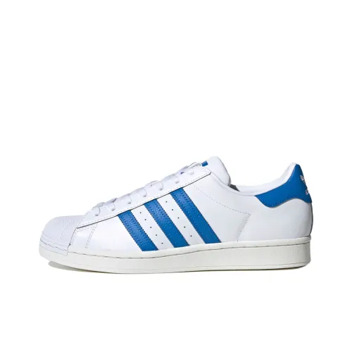 Adidas Originals Superstar Low Топ Кроссовки для скейтбординга Unisex Light Blue