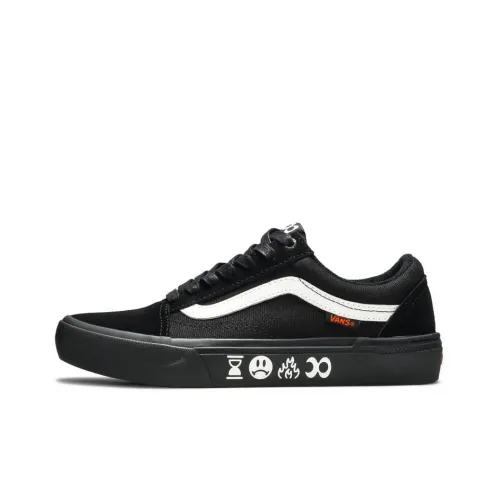 Cult Crew x Vans Old Skool Collection Pro BMX Low Скейтборд Кроссовки Унисекс Черный