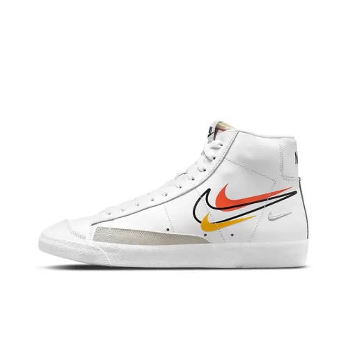 Nike Blazer 77 противоскользящие амортизаторы с устойчивостью к истиранию верх кроссовок для скейтбординга мужской белый