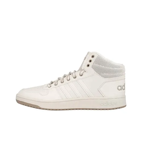 Adidas Neo Hoops 2,0 MID Топ Скейтборд Кроссовки Мужские Серые