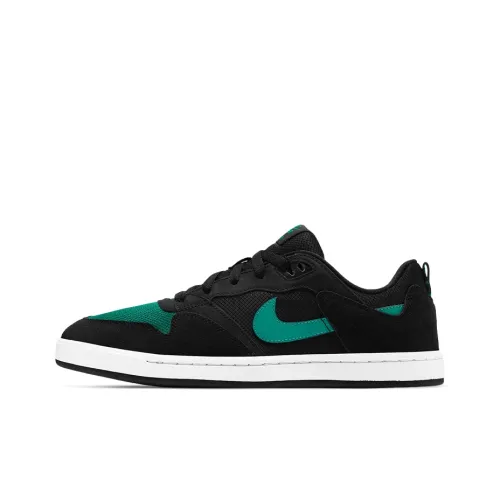 Nike SB Alleyoop Low Топ Скейтборд Кроссовки Мужские Черные Зеленые