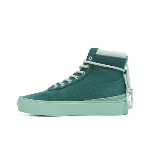 EQLZ EQUALIZER Fault High Кроссовки для скейтбординга Унисекс Морская трава