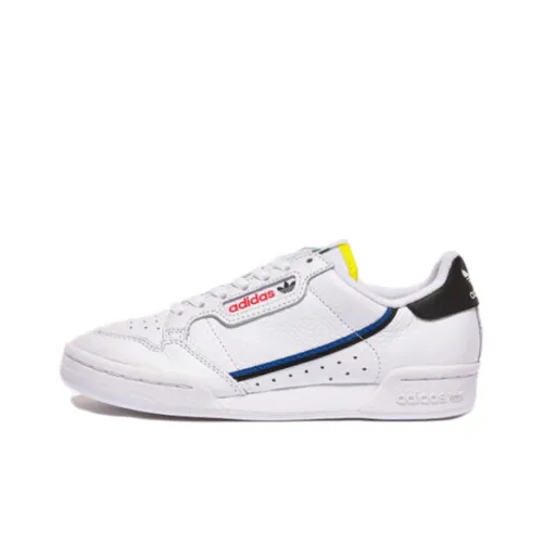 Adidas Originals Continental Slip-Resistant Low Top Скейтборд Кроссовки Унисекс Белый Синий Черный
