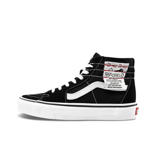 Vans SK8 HI Tapered High Топ Скейтборд Кроссовки Унисекс Черный