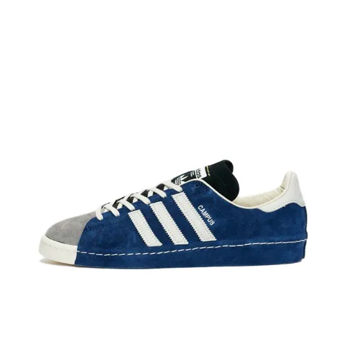 Recouture x adidas originals Campus 80S Slip-Resistant Low Top Скейтборд Кроссовки Unisex Синий Красный Серый