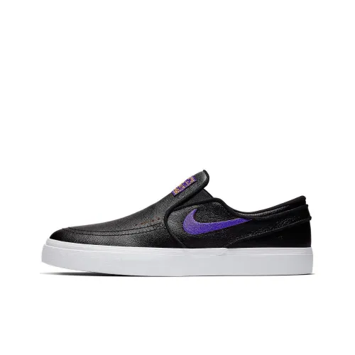 NBA x Nike Sb Zoom Janoski 'Knicks' Lakers Non Slip Lightweight Low Top Скейтборд Кроссовки Мужские Черные