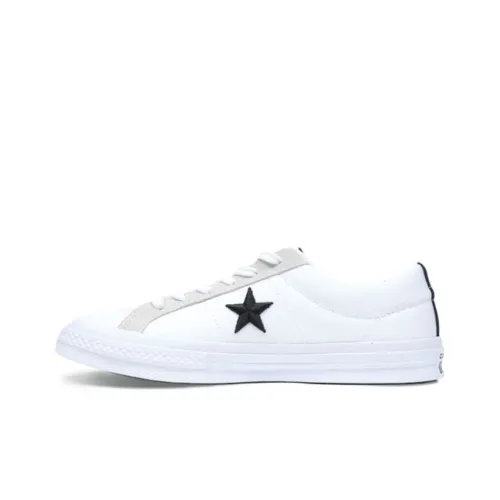 Конверс ONE STAR Low Топ Скейтборд Кроссовки Унисекс Белый