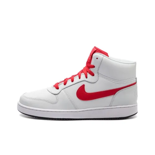 Nike EBERNON High Топ Скейтборд Кроссовки Мужские Белый Красный