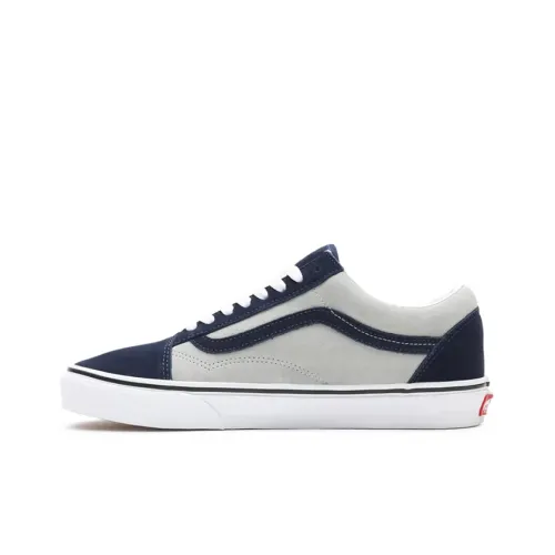 VANS Old Skool 2 Tone Low Top Скейтборд Кроссовки Унисекс Серый Синий