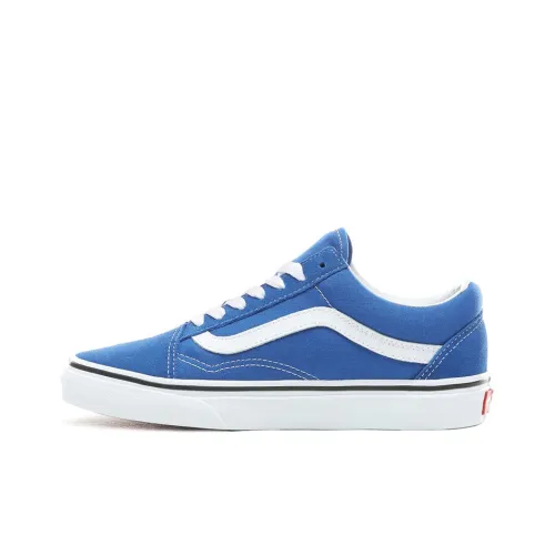 VANS Old Skool Collection Низкие Кроссовки для Скейтбординга Унисекс Небесно-Синий