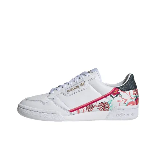 Adidas Originals Continental 80 Low Топ Скейтборд Кроссовки Женские Белые