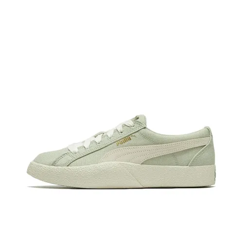 PUMA Love In Bloom Low Топ Скейтборд Кроссовки Женские Светло-Зеленые