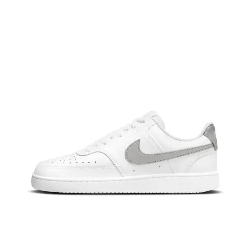 Nike Court Vision 1 Low Топ Скейтборд Кроссовки Женские Белые Серые