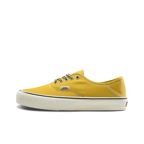 Vans Authentic Series Low Топ Скейтборд Кроссовки Унисекс Желтые