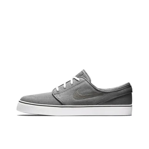 Nike SB Stefan Janoski Нескользящий Легкий Низкий Топ Скейтборд Кроссовки Мужские Серые