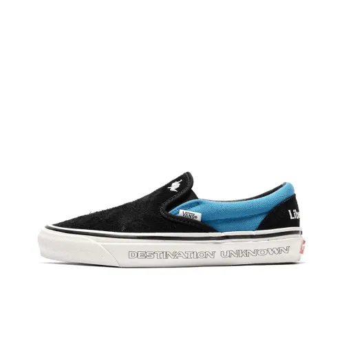 Liberaiders x VANS Style 98 Low Топ Скейтборд Кроссовки Унисекс Черный Синий