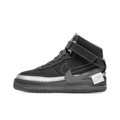 Nike Air FORCE 1 Jester XX Rox Коричневый Slip-он Устойчивый к истиранию Высокий Топ Скейтбординг Женские Черный