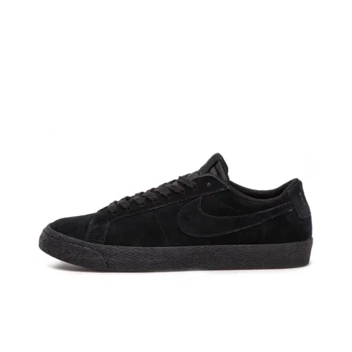 Nike Blazer Support Coating Низкие Кроссовки для Скейтбординга Мужские Черные