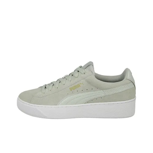 PUMA Vikky Platform Low Топ Кроссовки для скейтбординга Unisex Light Серый