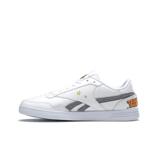 TOM＆Jerry x Reebok Royal Techque T Low Топ Скейтборд Кроссовки Унисекс Белый