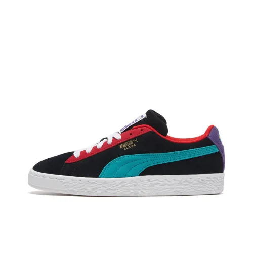 PUMA Suede Classic Low Скейтборд Кроссовки Унисекс Черный Синий Зеленый